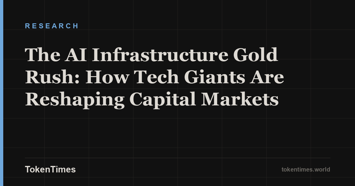 The AI Infrastructure Gold Rush: How Tech Giants Are Reshaping Capital Markets