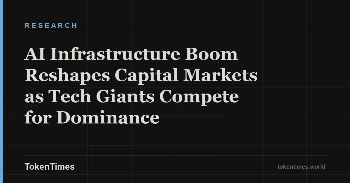 AI Infrastructure Boom Reshapes Capital Markets as Tech Giants Compete for Dominance
