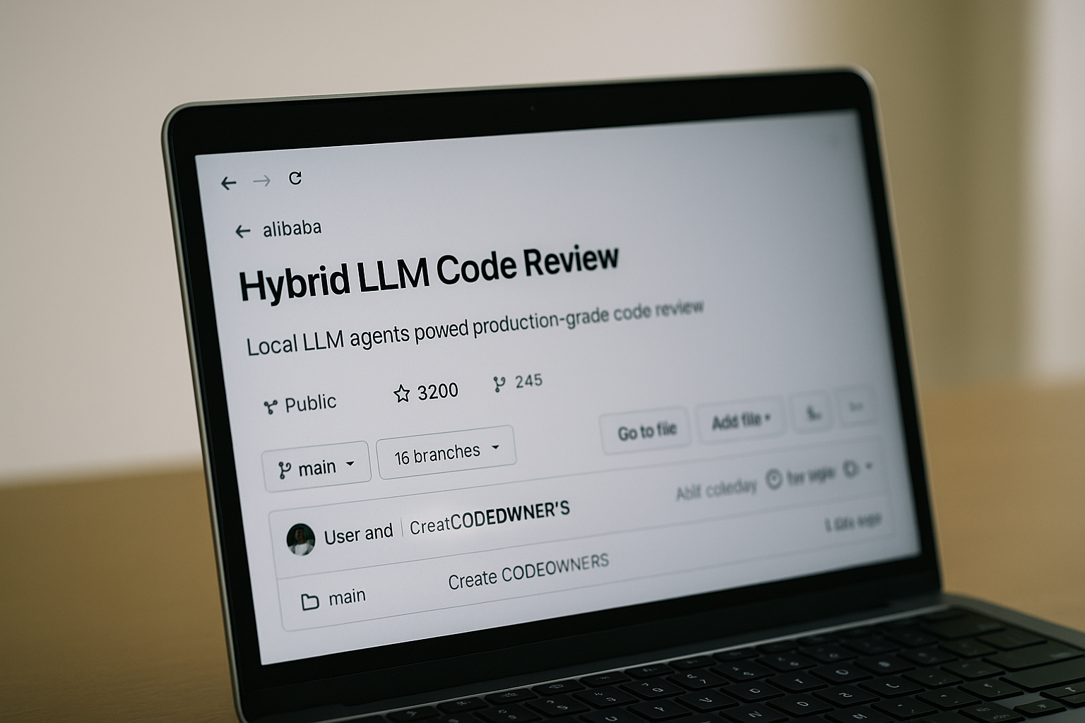 Open-Source Code Review Gets Smart: Alibaba's Hybrid LLM Tool Hits 3,200 Stars