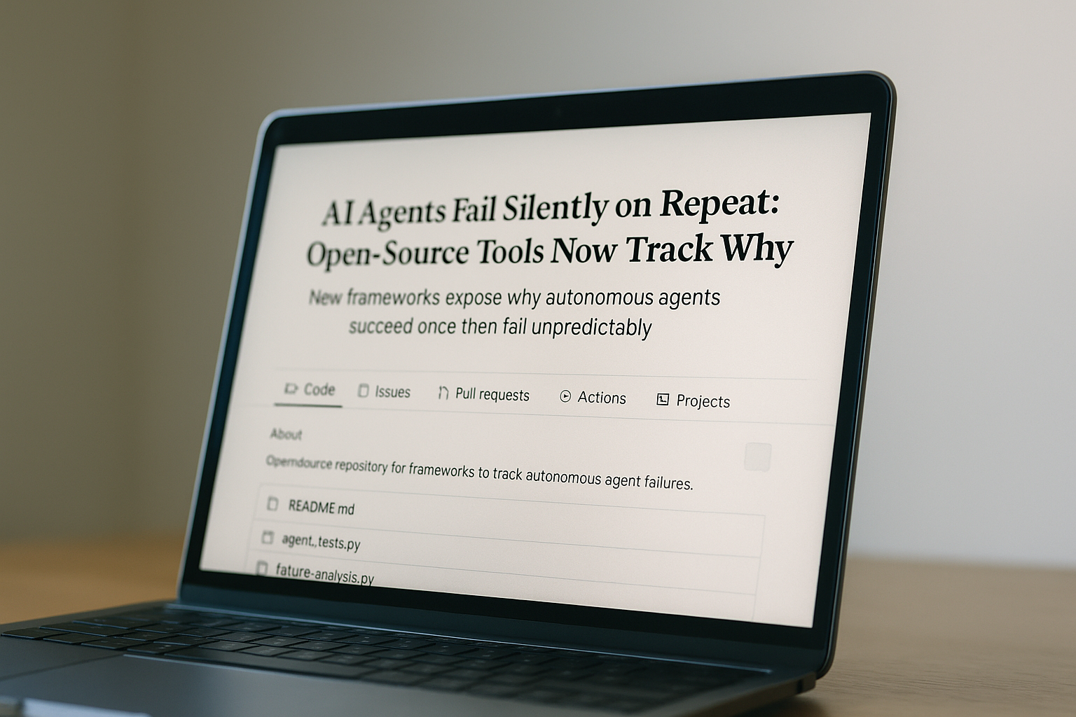 AI Agents Fail Silently on Repeat: Open-Source Tools Now Track Why