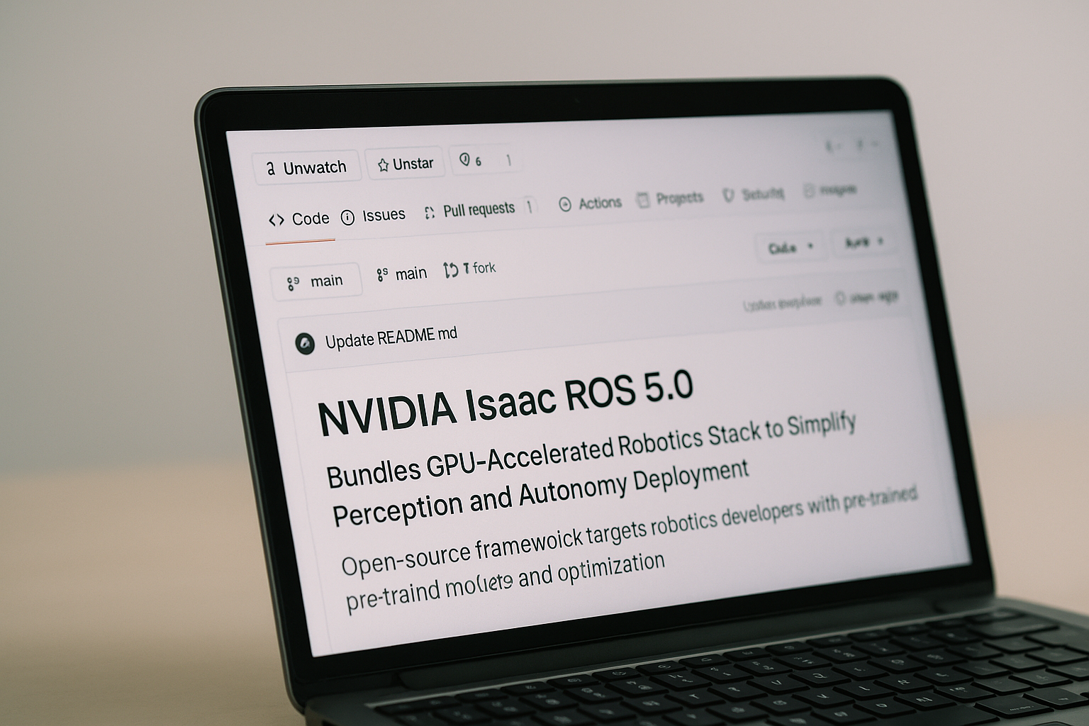 NVIDIA Isaac ROS 5.0 Bundles GPU-Accelerated Robotics Stack to Simplify Perception and Autonomy Deployment