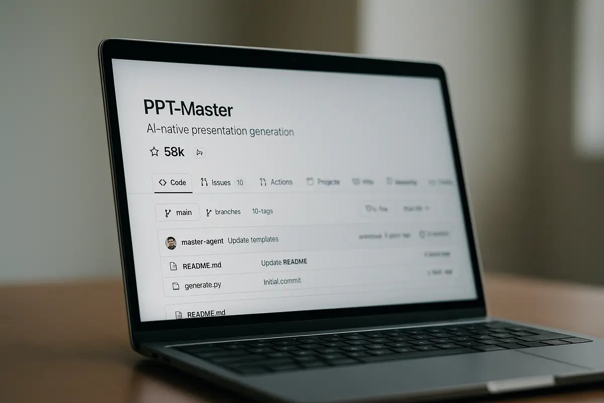 PPT-Master Hits 58K Stars: AI-Native Presentation Generation Signals Enterprise Automation Inflection